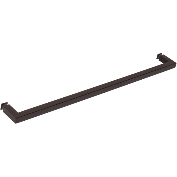 Low profile towel bar sale